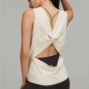 Lululemon Nulu back twist yoga tank top
